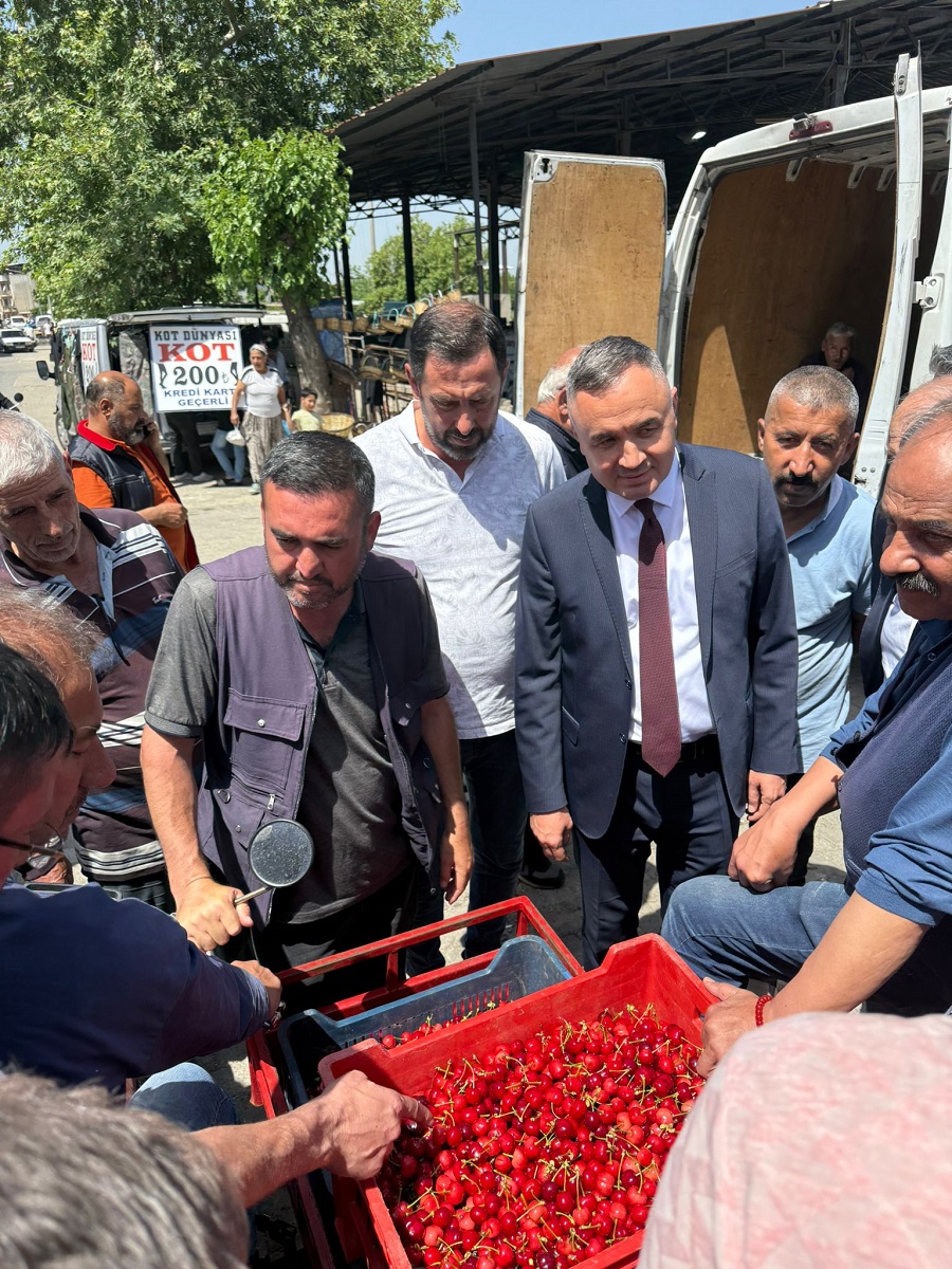 Bağyurdu Kiraz Alım Merkezi ve Çiftçilere Ziyaret… 08.05.2025